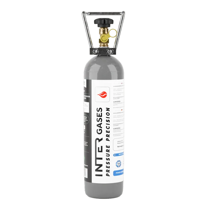 Bombona de CO2 Intergases de 2 kg con carga