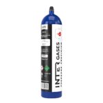 Intergases CO2 615 g aluminium 0.95 L cylinder – 34-left