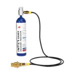 Intergases CO2 615 g aluminium cylinder with SodaStream Terra adapter kit and 1.5 m hose – set-34-right