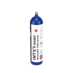 Intergases CO2 615 g aluminium 0.95 L cylinder – top-valve