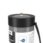Intergases N2O 2000 g (3.3 L) – M11x1 brass valve close-up