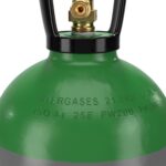 Argon 5.0 – 13.4 L Cylinder, 2.9 m³ @ 200 bar, Ø204 mm (TIG / MIG Welding Gas)