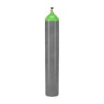 Intergases 50 L argon/CO2 82/18 welding gas cylinder, yellow-green shoulder – front
