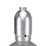 Intergases 50 L CO2 E290 food grade cylinder, grey – detail-cap
