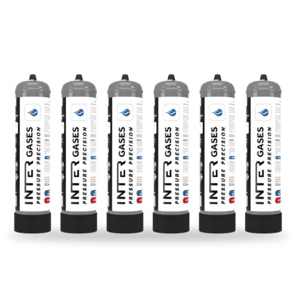 Intergases N2O 640 g – zestaw 6 butli